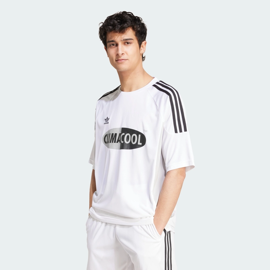 Adidas Originals Mens Climacool Jersey - White Recycled Material - Size X-Large